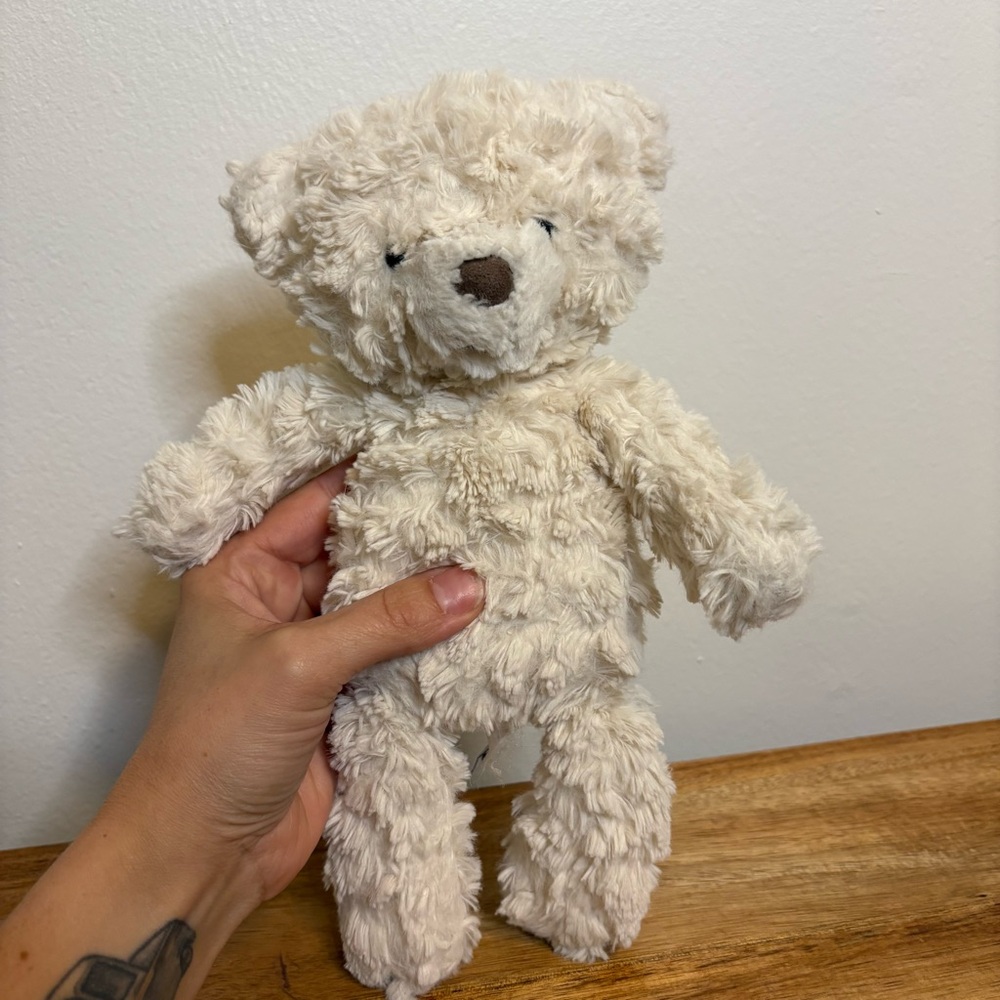 Mary Meyer Putty Bear Small Teddy Bear Soft Toy Cream 11"